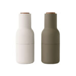 Bottle Grinder Set Ceramic Spice Mill 2 Pcs