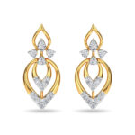 Diamond Stud Eulla Earring Rose Gold